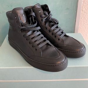 NIB Koio black leather Primo sneakers 41 Italy
